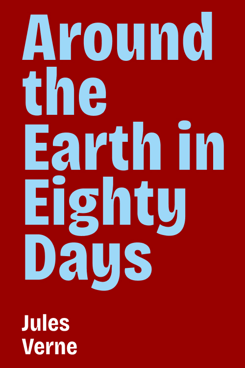 Cover of Around the World in Eighty Days
