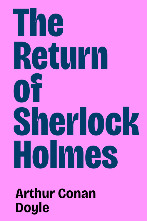 Cover of The Return of Sherlock Holmes