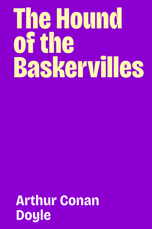 Cover of The Hound of the Baskervilles
