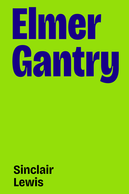 Cover of Elmer Gantry