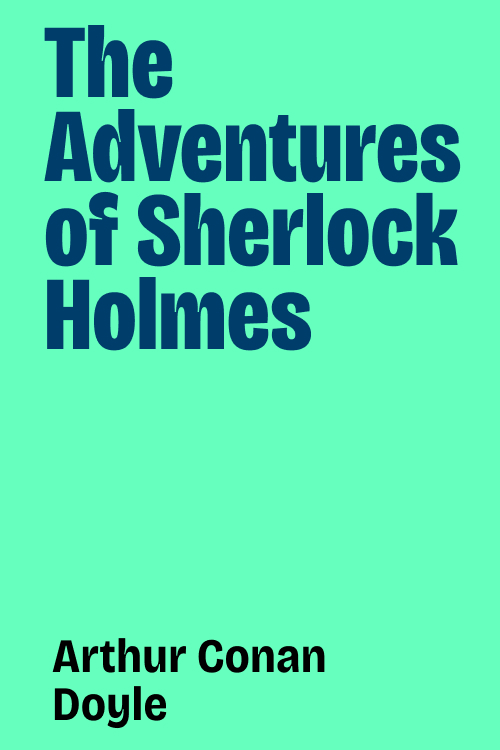 Cover of The Adventures of Sherlock Holmes