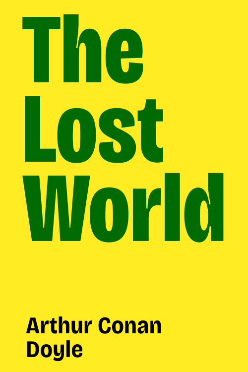 Cover of The Lost World