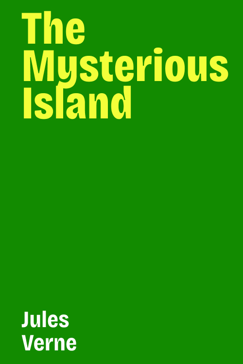 Cover of The Mysterious Island