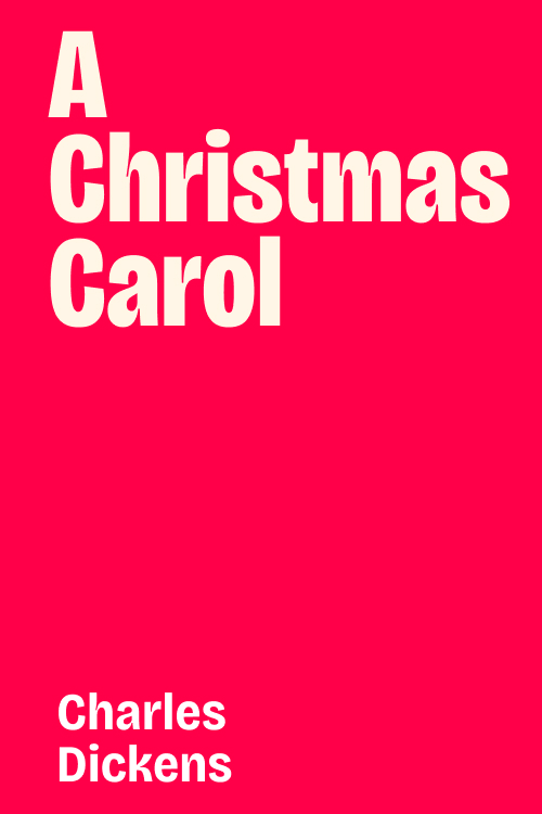 Cover of A Christmas Carol